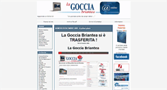 Desktop Screenshot of lagocciabriantea.com